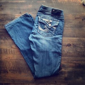 Silver Pioneer Jeans
